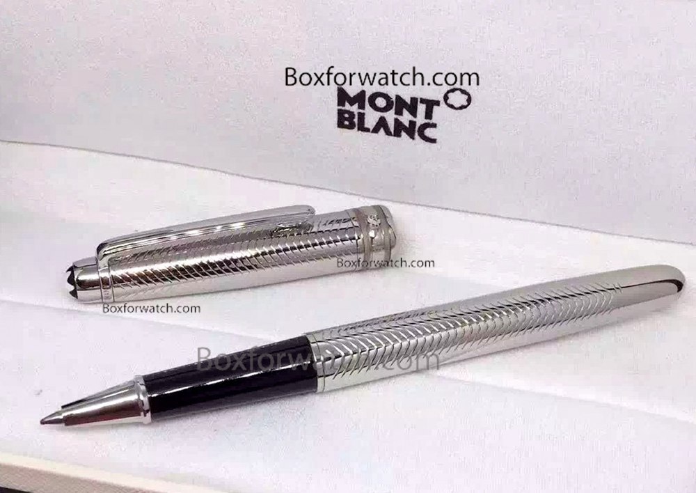 Mont Blanc Meisterstuck Stainless Steel Rollerball Pen